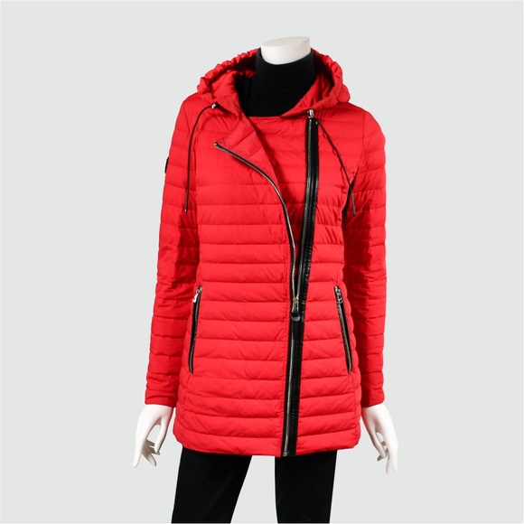 ATELIER NOIR by RUDSAK Cortina Puffer Down-Filled Coat in Red Size S - Picture 10 of 16